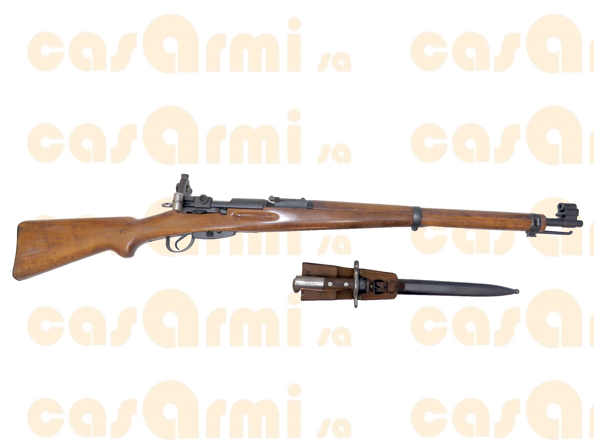 Waffenfabrik Bern mod. K31, con diotra K, baionetta medesimo numero 7.5x55